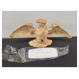 POTTERY EAGLE ON STAND