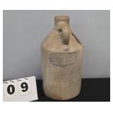 TRUE FRUIT FOUNTAIN SYRUPS JUG - ROCHESTER J