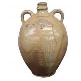 EMBOSSED FISH JUG STAMPED ON THE BACK