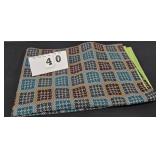 GEOMETRIC PATCHWORK TEXTILE