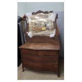 VICTORIAN DRESSER WITH MIRROR