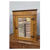 MIRROR CORNER MEDICINE CABINET