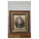 OLD WOMAN PRINT - VICTORIAN FRAME