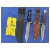 DACOR & JAPENSE FIXED BLADE KNIVES