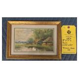 RURAL WATERCOLOR ATVAN LAER NY - 8" X 11"