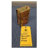 BENNINGTON BOOK FLASK - 6"