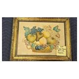 STILL - LIFE THEOREM - GILDED FRAME - 15" X 19"