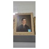 WOMAN PORTRAIT - OIL ON CANVAS - 25" X 30"