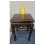 CARVED ORIENTAL STAND- 18"