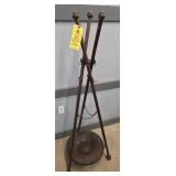 VICTORIAN COLLAPSIBLE TRIPOD COAT RACK