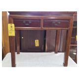 2 DRAWER CONSOLE TABLE