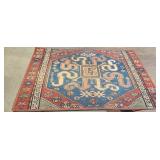 CAUCASIAN CLOUD BAND KAZAK RUG - 34" X 50"