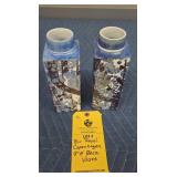 (2) ROYAL COPENHAGEN BACA VASES - 9"