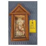 TRAMP ART SHADOW BOX - 17"