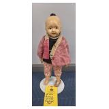 ANTIQUE CHINESE COSTUME DOLL - 18"
