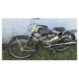 SCHWINN BLACK WHIZZER MOTORIZED BICYCLE