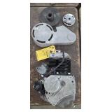 WHIZZER ENGINE AND PARTS (TAGGED AS REBUILT)