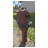 GILBERT BARKER SELF MEASURING GAS PUMP