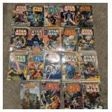 (19) STAR WARS COMICS