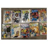 (10) X-MEN COMICS