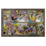 (10) X-MEN COMICS