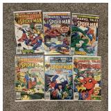 (6) SPIDER MAN MARVEL TALES COMICS