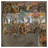 (19) SGT FURY COMICS