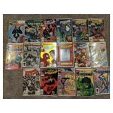 (17) SPIDERMAN COMICS