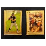 (2) DREW BREES ROOKIE CARDS