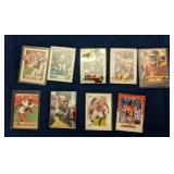 (9) FOOTBALL ROOKIE CARDS