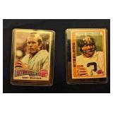 (2) TERRY BRADSHAW CARDS