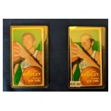 (2) BILL BRADLEY CARDS