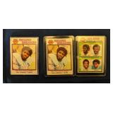 (3) EARL CAMPBELL ROOKIE CARDS