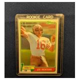 JOE MONTANA ROOKIE CARD