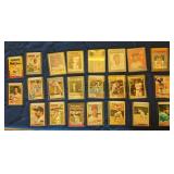 (23) VINTAGE BASEBALL CARDS