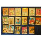 (17) VINTAGE FOOTBALL CARDS