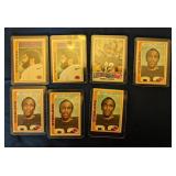 (7) VINTAGE STEELERS CARDS