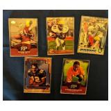 (5) FOOTBALL CARDS