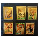(6) FOOTBALL CARDS