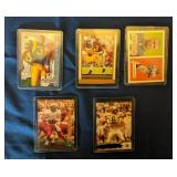 (5) FOOTBALL CARDS