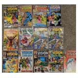 (13) VISION & SCARLET WITCH COMICS