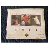 UPPER DECK GOLF 2001 PREMIER EDITION SET