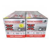 2- 100 round Winchester boxes of 12 Ga. 3" No. 3