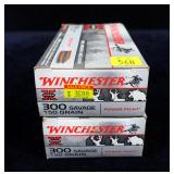 2- Boxes Winchester .300 Savage 150-grain