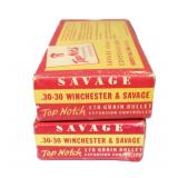 2- Boxes of Savage .30-30 WIN 170-grain