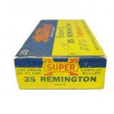 Vintage box of Western Super-X .35 REM 200-grain