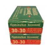 2- Boxes Remington .30-30 WIN 170-grain