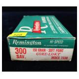 Box Remington .300 Savage 150-grain SP