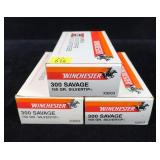 3- Boxes of Winchester .300 Savage 150-grain