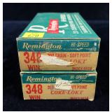 2- Boxes of Remington .348 WIN 200-grain